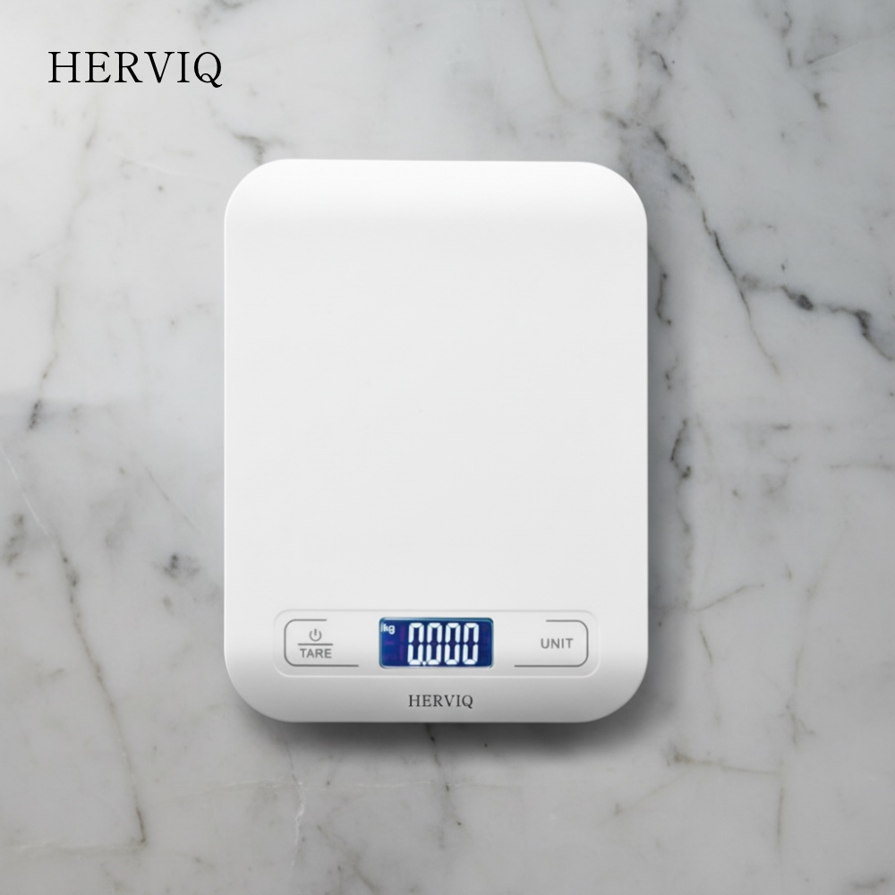 헤르빅 주방 전자저울 디지털 저울 1g 계량 커피 이유식 베이킹 10Kg HE01 이미지 2