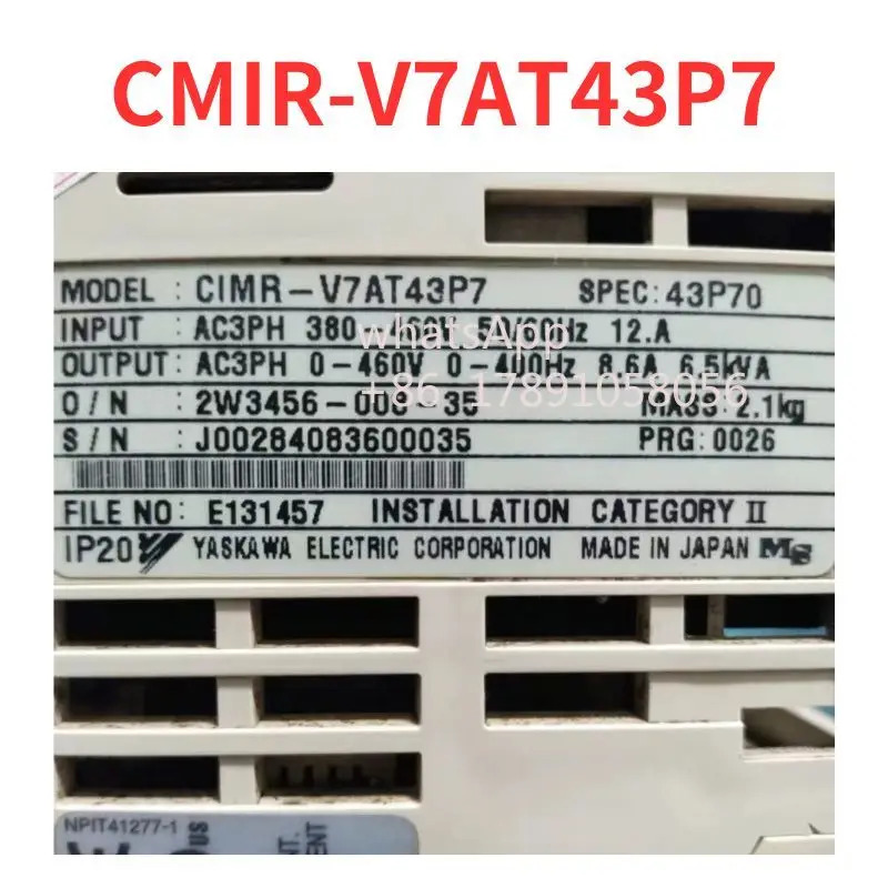 CMIR-V7AT43P7 주파수 변환기 리퍼 완료