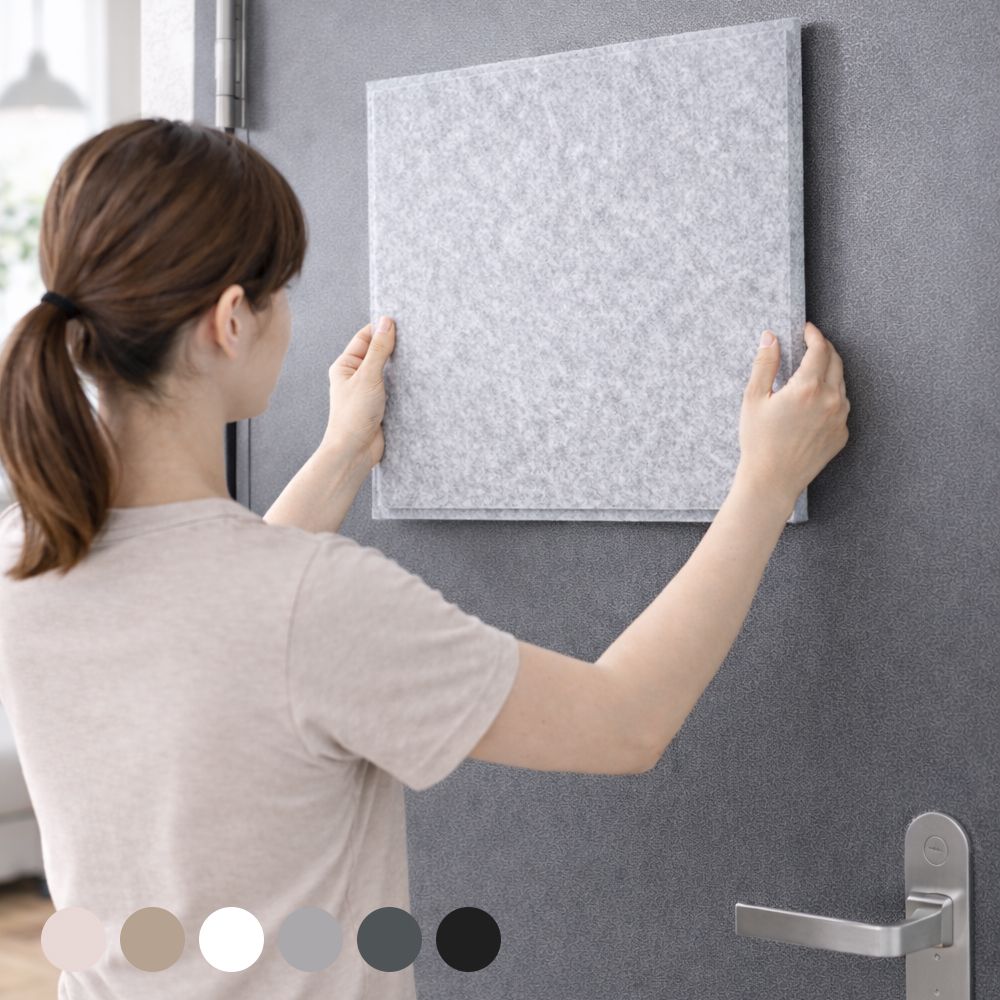 자석 방음재 현관문 소음방지 접착식 방음벽 흡음재 흡음판