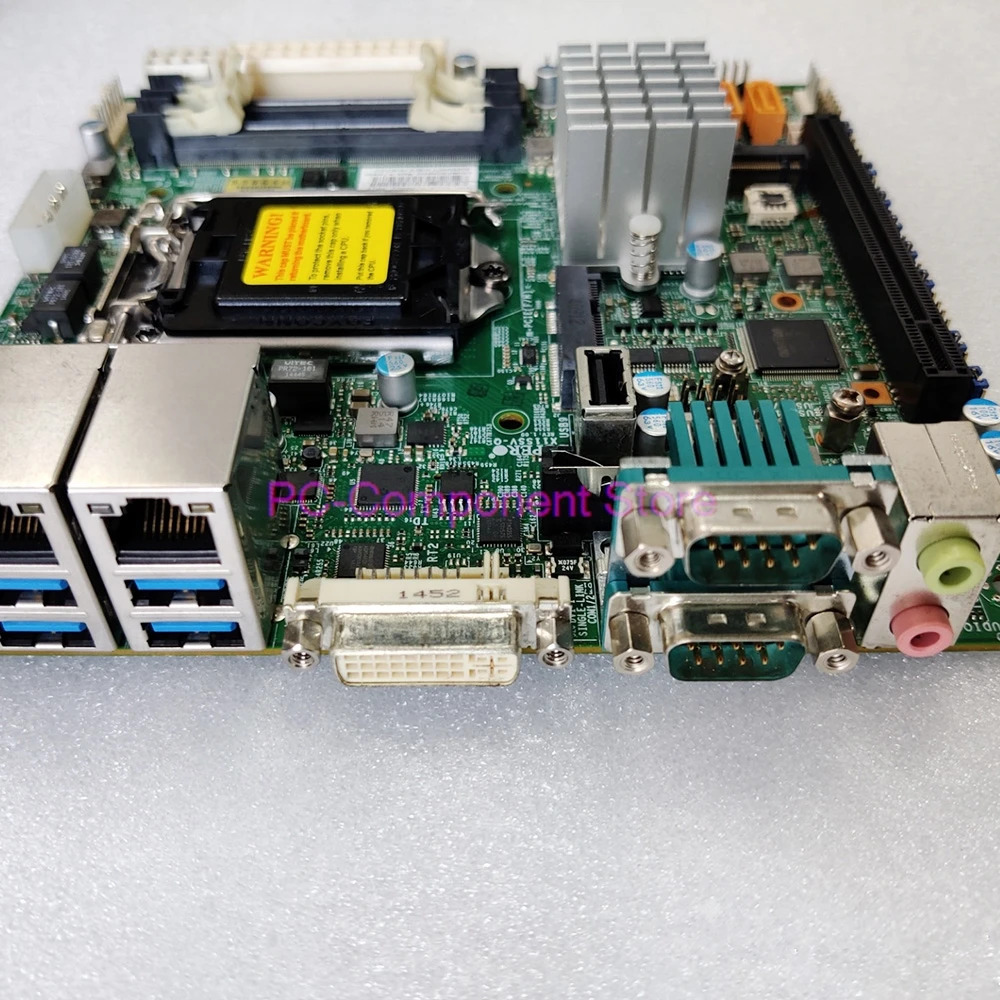 SuperMicro 서버 마더보드단일 채널 LGA1151 Q170 Mini-ITX 소형 보드 X11SSV-Q