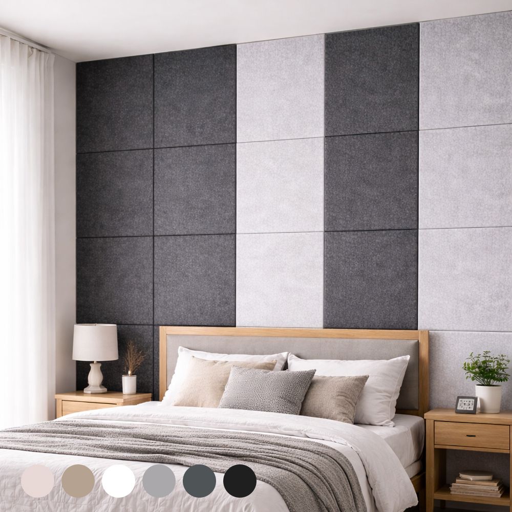 자석 방음재 현관문 소음방지 방음벽 흡음재 흡음판 12개