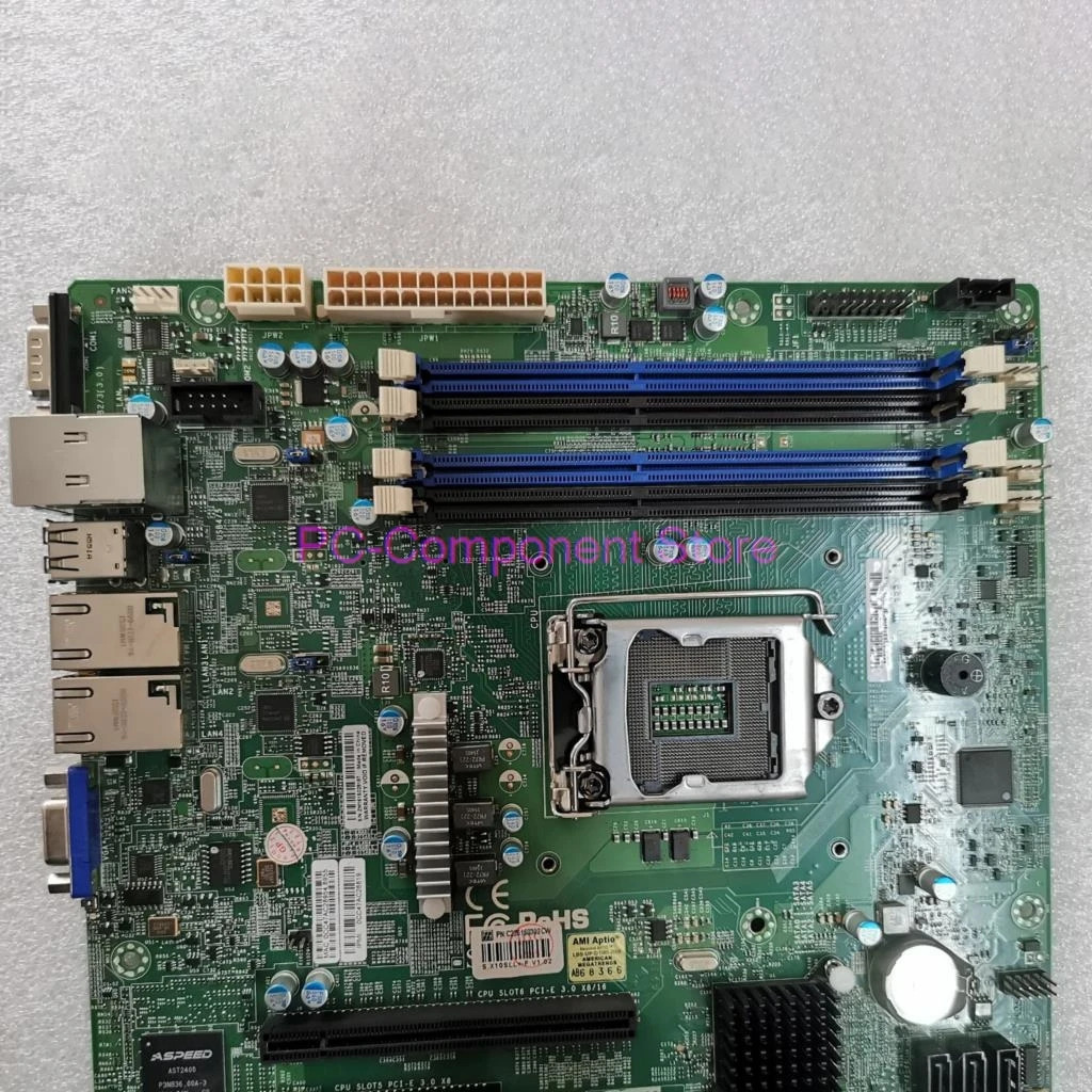 Supermicro LGA1150 E3-1200 V3 X10SLLF서버 마더보드