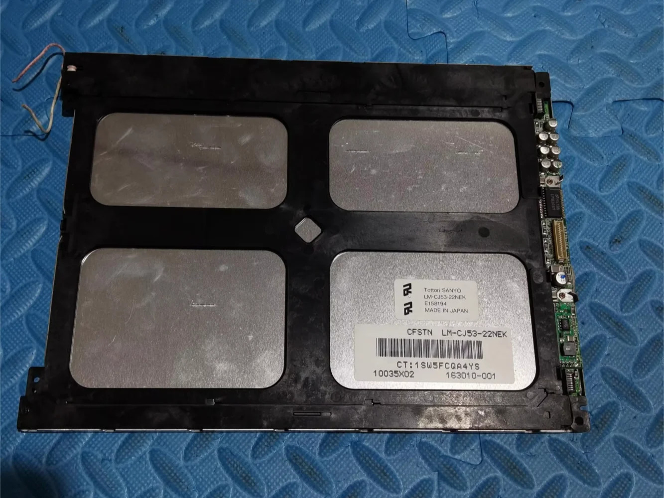 10.4인치 LM-CJ53-22NEK LCD 디스플레이 화면