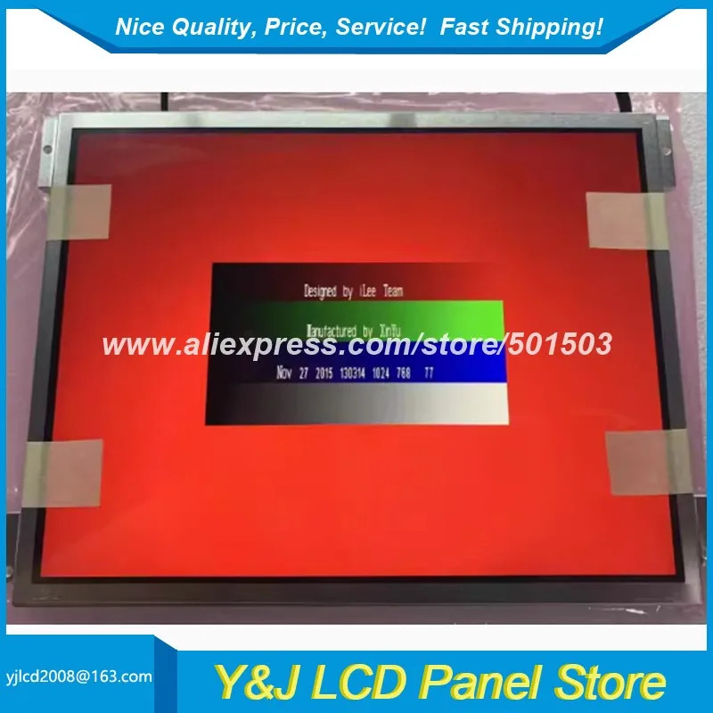 전자공학 10.4 인치 G104XVN01.010 TFT-LCD 표시판 1024x768 해결책 LCD 스크린