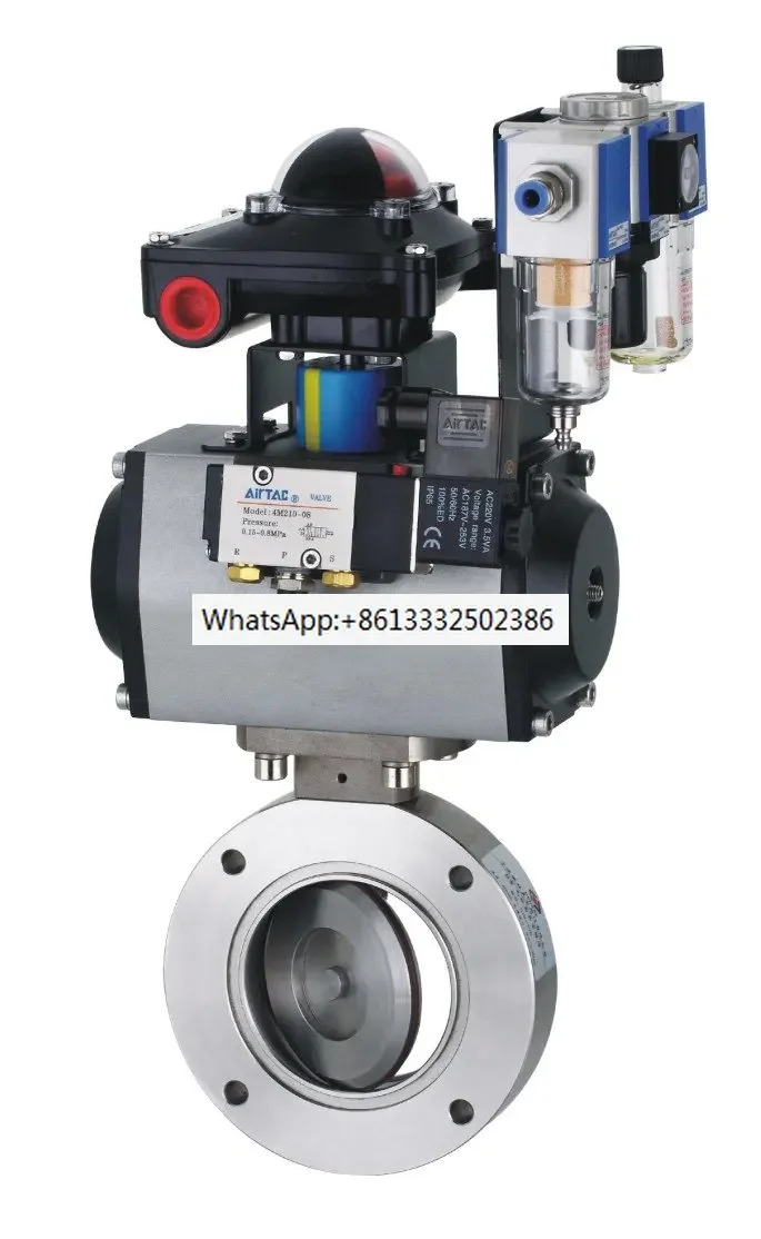 고정밀 공압 버터플라이 밸브 GIQ-25 GIQ-32 GIQ-40 GIQ-50