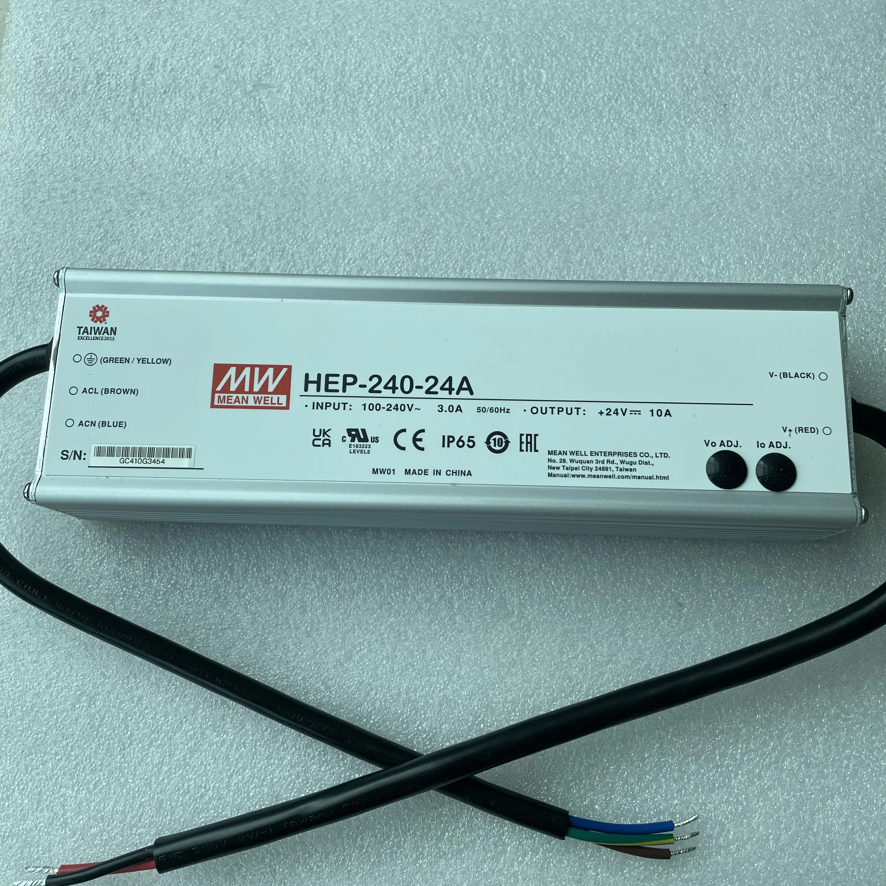 MEAN WELL HEP-240 HEP-240-12A 12V 16A 240W 가혹환경 전원공급장치