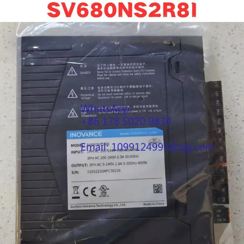 리퍼 서보 드라이버 SV680NS2R8I 정상 기능 완료
