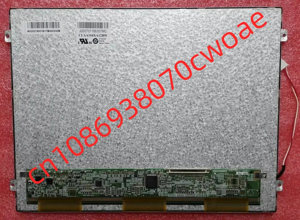 CLAA104XA12BW 10.4인치 1024x768 LCD 디스플레이 화면