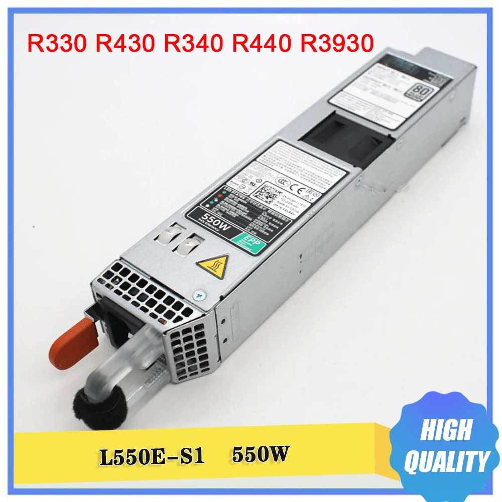 서버 전원공급장치 DELL R330 R430 R340 R440 R3930 NCNFF L550E-S1 550W