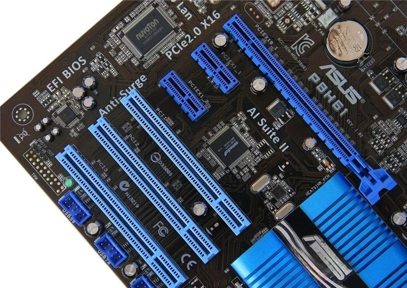 ASUS호환 P8H61 PLUS H61 메보드 1155 핀 보드 데스크탑 E3 1230V2용
