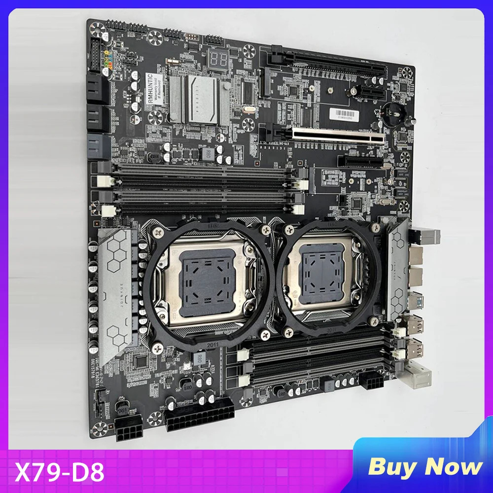 JGINYUE LGA 2011 DDR3 512GB PCI-E 3.0 E- 마더보드 X79-D8X79