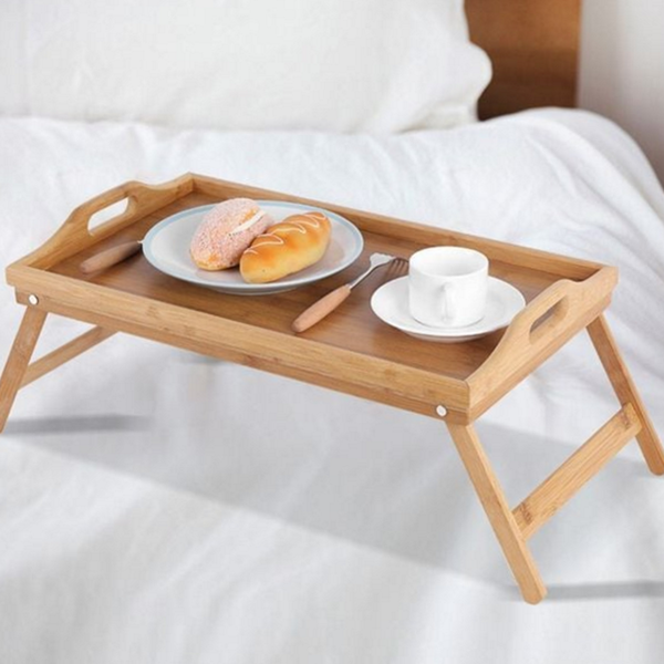 간이상 접이식 테이블 베드 원목 침대 트레이 휴대용 좌식