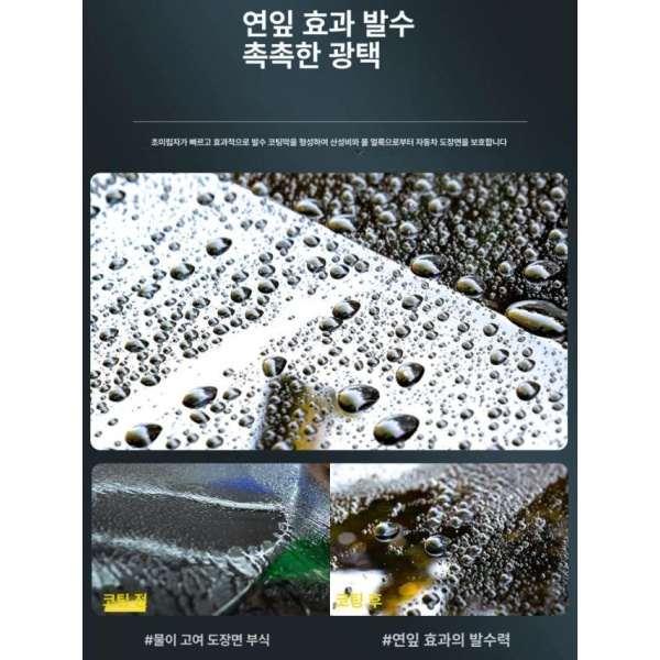 궁극의 자동차 나노 코팅 스프레이 광택 왁스 페인트보호 소분자 473ml타올 소분자 코팅 473ml타올 - 상세 이미지 3