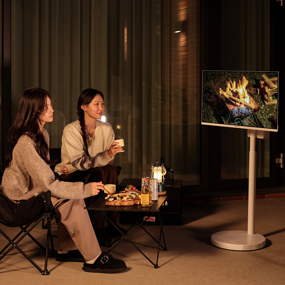 와이드무빙뷰 스마트 TV 32인치 QLED TV 리뷰 TV 구매팁