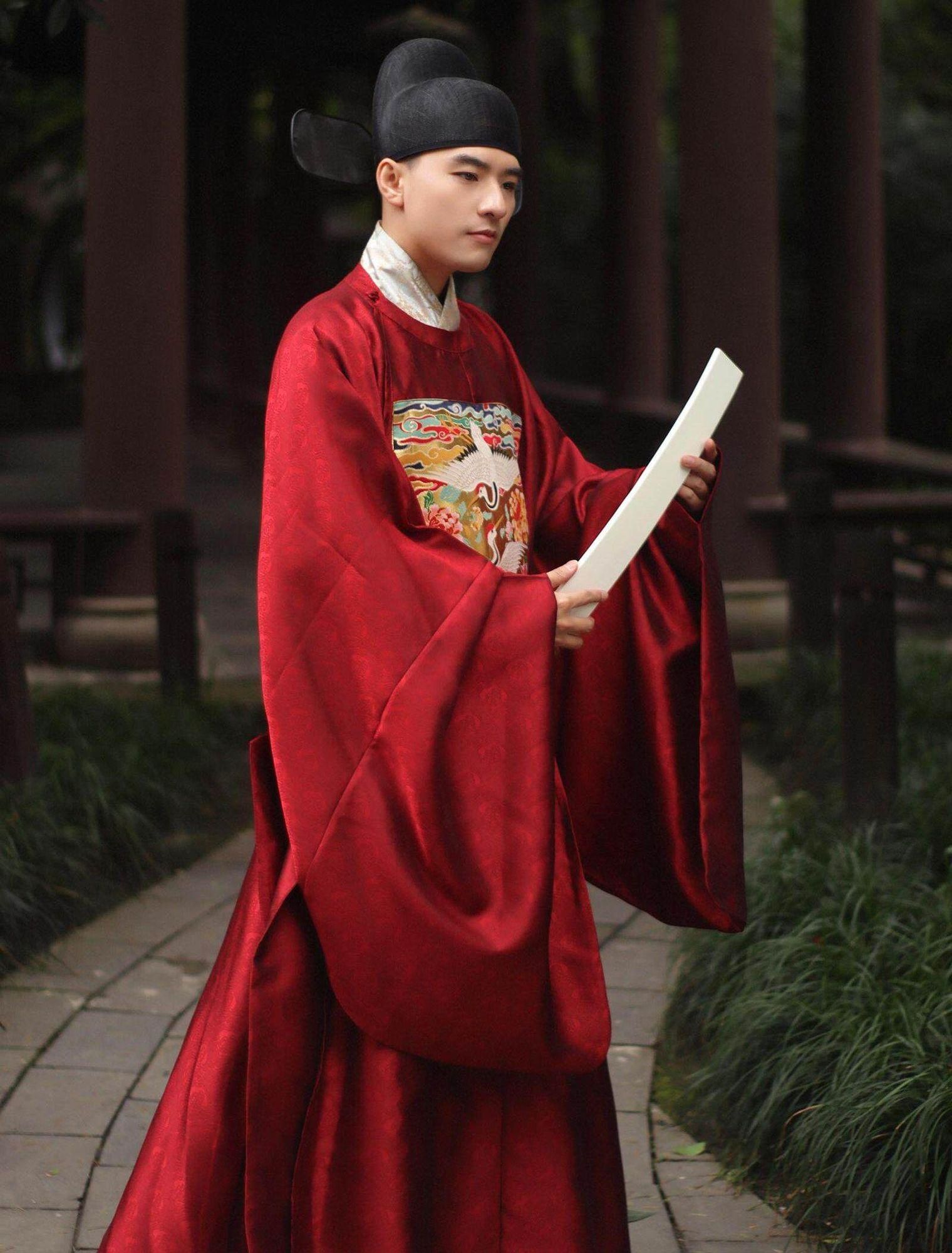 영의정 한복 조선시대 입궁 대궐 관복 선비 남자 신하 양반 조선시대옷 관례복 두루마기 - 상세 이미지 5