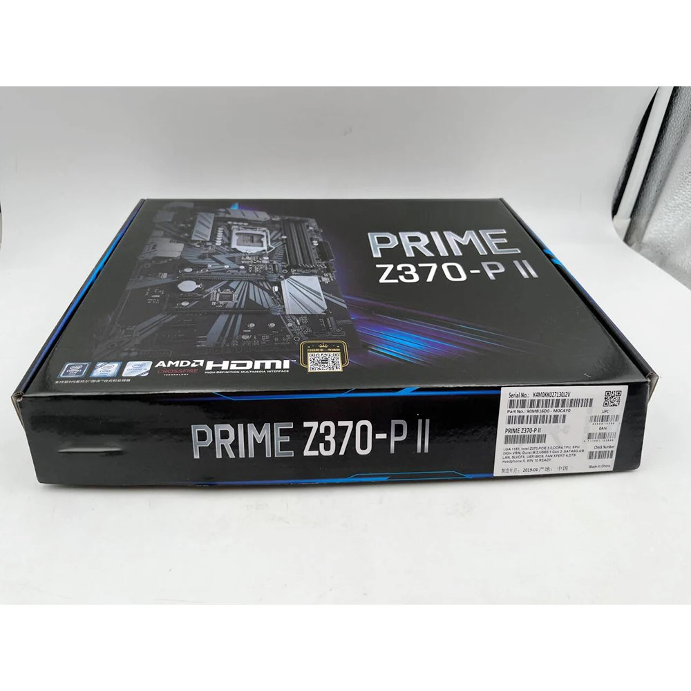 A-S-U-S PCIe 3.0 M.2 소켓 3 LGA 1151 대/대 코어 i7/i5/i3 DDR4 PRIME Z370-P II데스크탑 마더보드