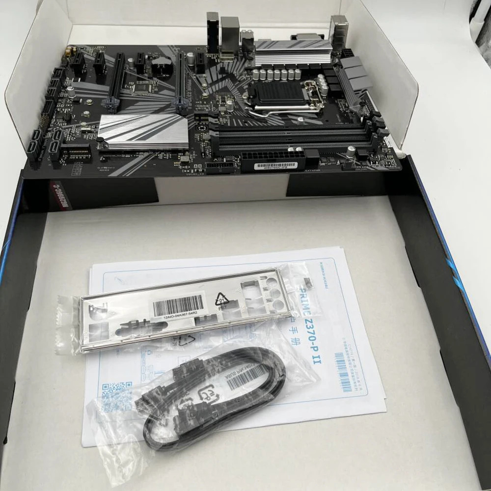 A-S-U-S PCIe 3.0 M.2 소켓 3 LGA 1151 대/대 코어 i7/i5/i3 DDR4 PRIME Z370-P II데스크탑 마더보드
