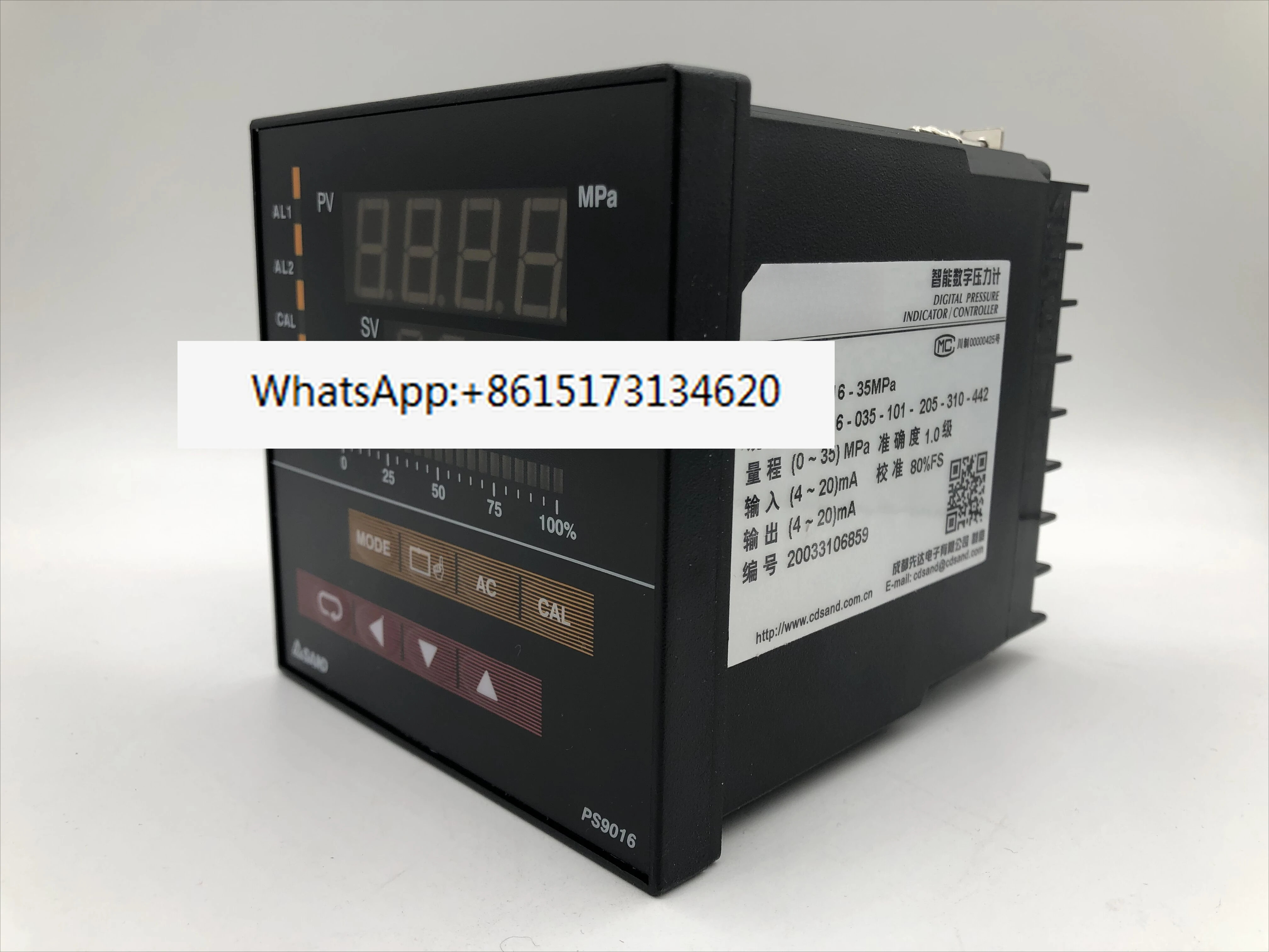 PS9016B--035-206-311 제어 압력 게이지 PS9016-035-205-311