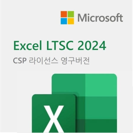 마이크로소프트 Excel LTSC 2024 기업용 CSP라이선스 영구
