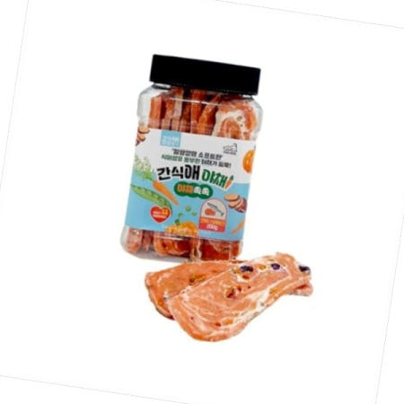 국내산강아지간식 간식애야채 통간식 소프트 D18 연어스테이크200g