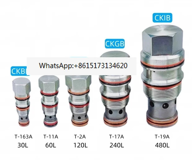 유압 스레드 카트리지 밸브 제어 체크밸브 CKBB/CKCB/CKEB/CKGB/CKIB 잠금 장치