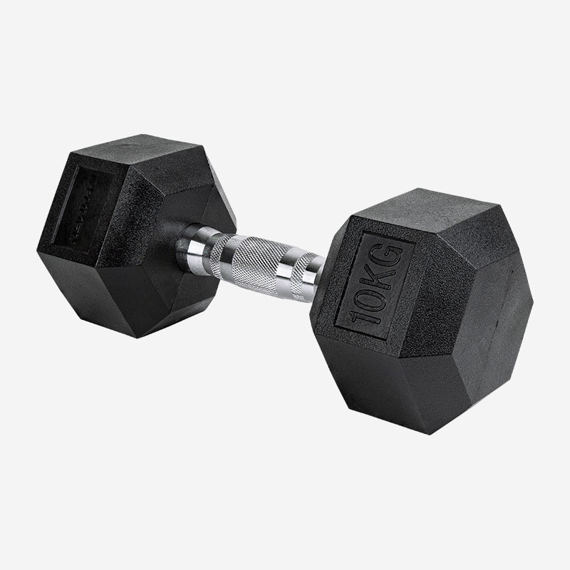 짐맨 PEV 육각 덤벨 냄새없는 아령 10kg, 2개 - 상세 이미지 4