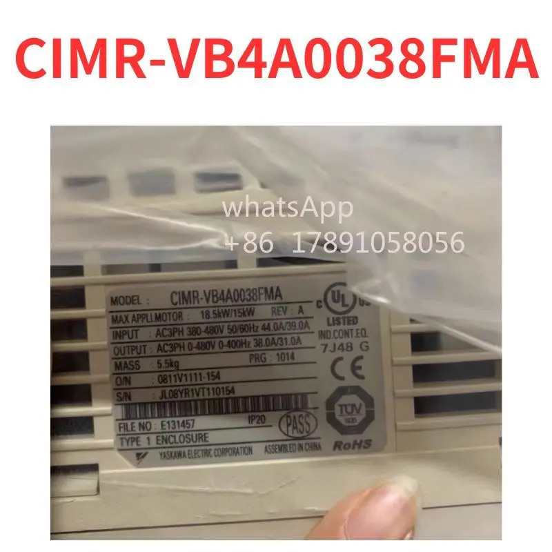 CIMR-VB4A0038FMA 주파수 변환기 리퍼 완료