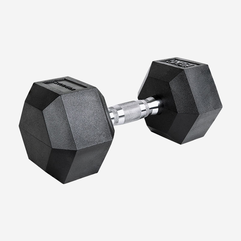 짐맨 PEV 육각 덤벨 냄새없는 아령 15kg, 1개 - 상품 이미지