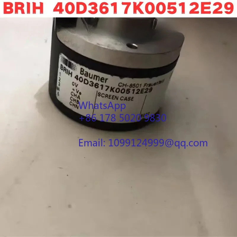 리퍼 인코더 BRIH 40D3617K00512E29 정상 기능 완료