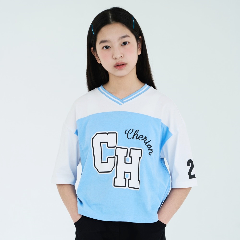 더데이걸 스포티 크롭티 TGRA24305 - 상품 이미지