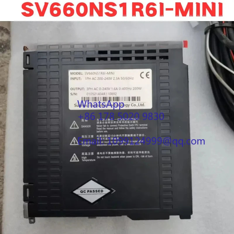 리퍼 서보 드라이버 SV660NS1R6I-MINI 정상 기능 완료