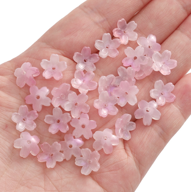 벚꽃 비즈 재료 만들기 키링 팔찌 악세사리 공예 부자재 끈갈피 DIY 거... 실사용 후기 | 효과 있을까? - 대표 이미지