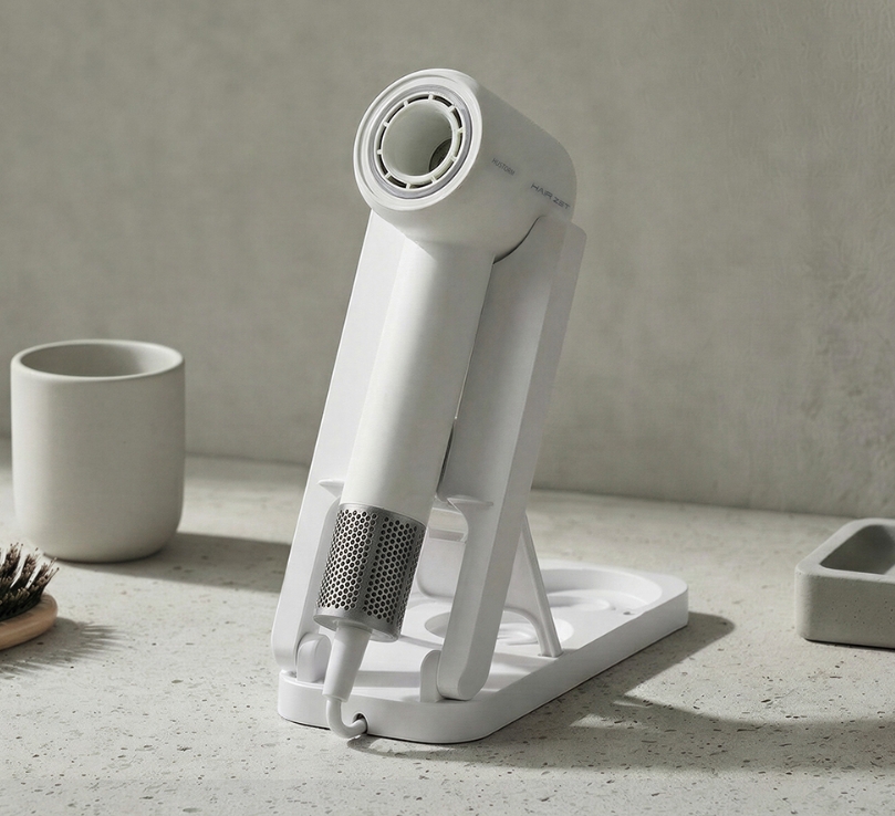 휴스톰 고급 가벼운 헤어드라이어 홈쇼핑 헤어드라이기 BLDC 온도조절 거치대 디퓨저포함 제품 이미지