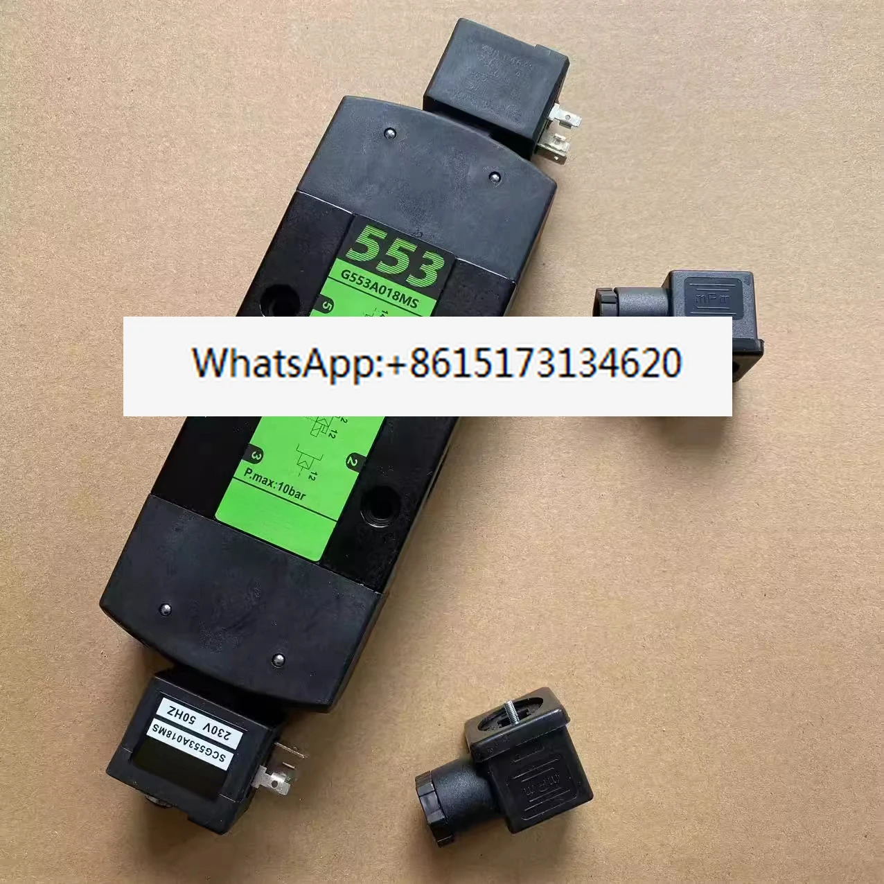 솔레노이드 밸브 SCG553A018MS G553A002MS 2위치 5방향 4점 공압 역전 G553C018M