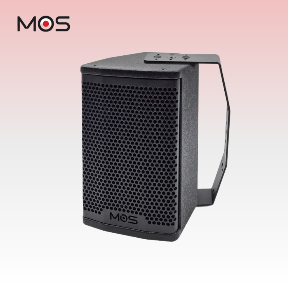 모스 MOS MS-206 패시브스피커 6인치 100W 동축 강당 회의실 브라켓포함 블랙 - 상품 이미지