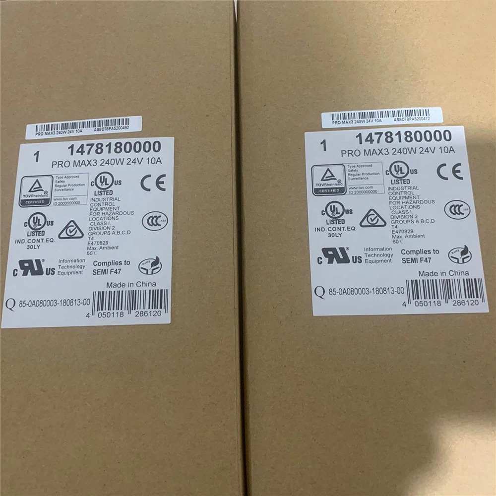 1478180000 스위칭 전원공급장치 Weidmuller PRO MAX3 240W 24 V 10A