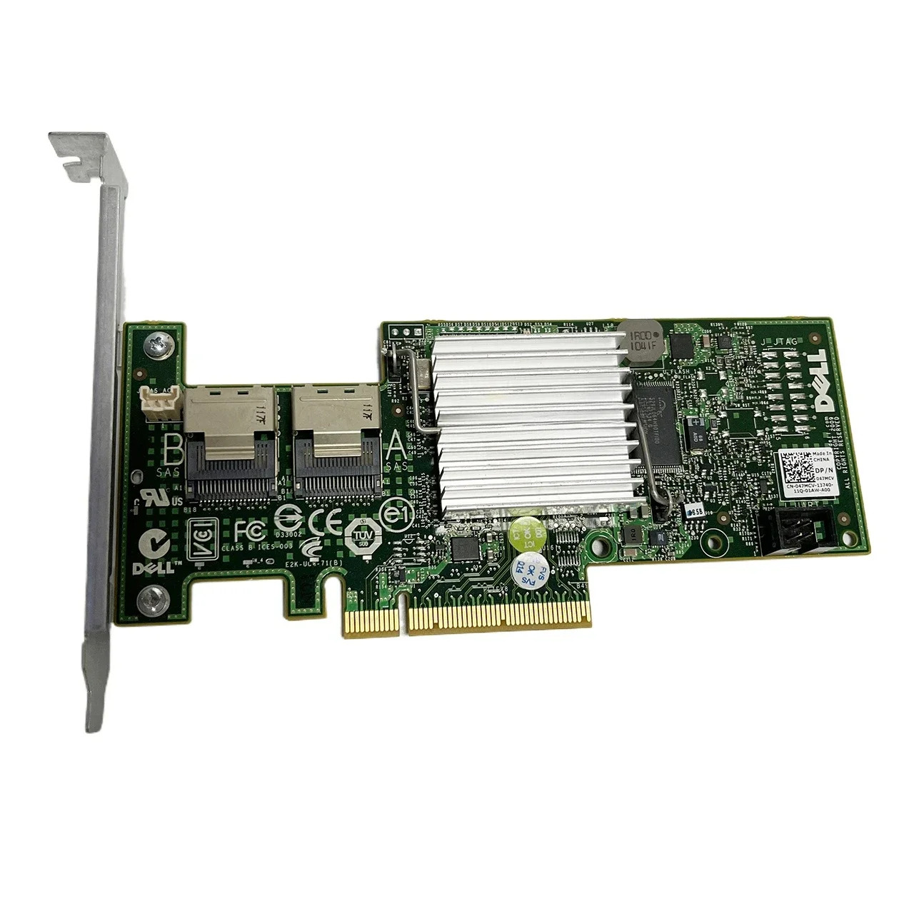 DELL H310 어레이 카드 SAS HV52W 패스스루 SAS2008-IT 모드는 16TB 하드 드라이브를 지원