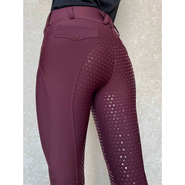 프리미엄 승마바지 장비 블랙 슬림핏 남녀 브리치 스타킹 블랙 XS - 상세 이미지 5
