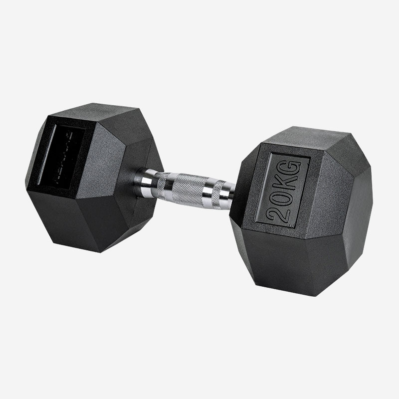 짐맨 PEV 육각 덤벨 냄새없는 아령 20kg, 1개 - 상세 이미지 2