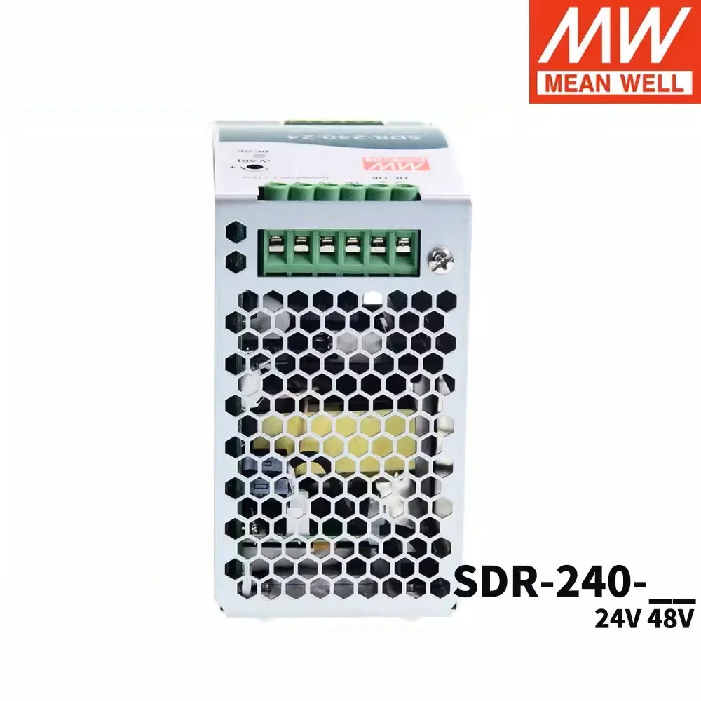 MEAN WELL SDR-240-24 SDR-240-48 240W 단일 출력 산업DIN 레일 모델PFC 전원공급장치 SDR-240