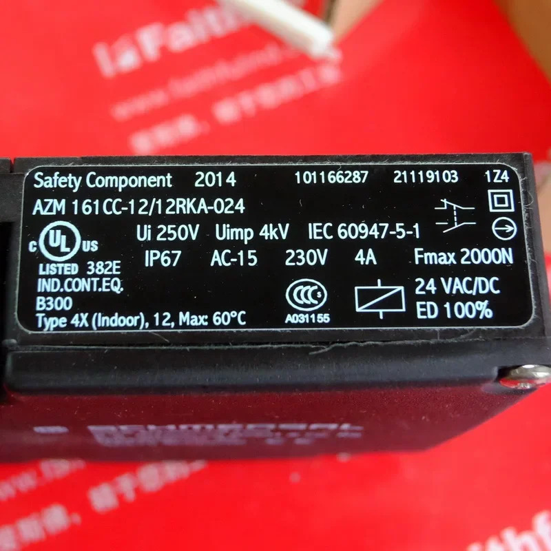SCHMERSAL 안전 스위치 AZM 161CC-12/12RKA-024 101166287