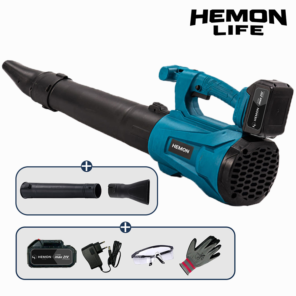 헤몬 송풍기 무선 대형 대포 낙엽청소기 블러워 충전 제설 송풍기 풀세트 실사용 후기 | 효과 있을까? - 대표 이미지