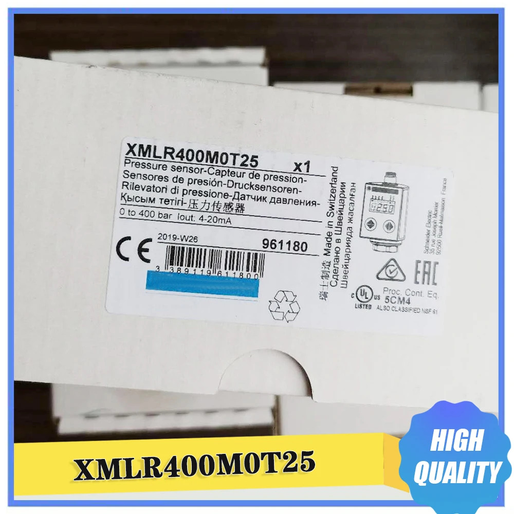 슈나이더 압력센서XMLR400M0T25 24 VDC 4-20mA