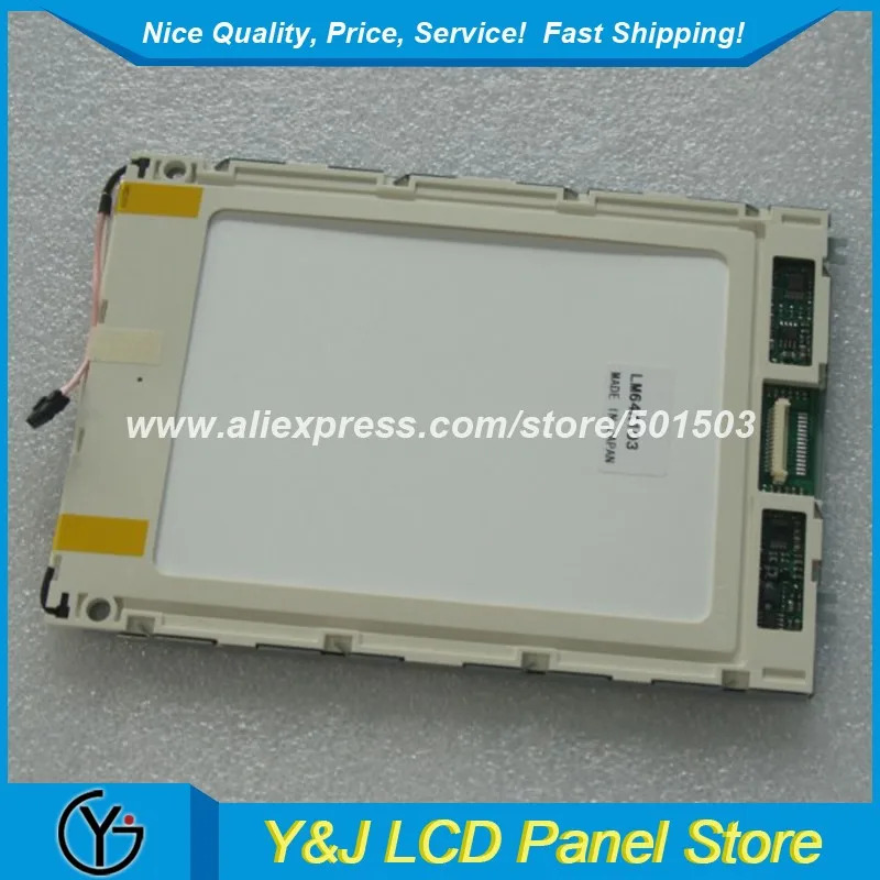 7.2인치 640x480 LM64K103 LM64K104 CCFL FSTN-LCD 디스플레이 패널 - 전자흑백 그래픽 화면