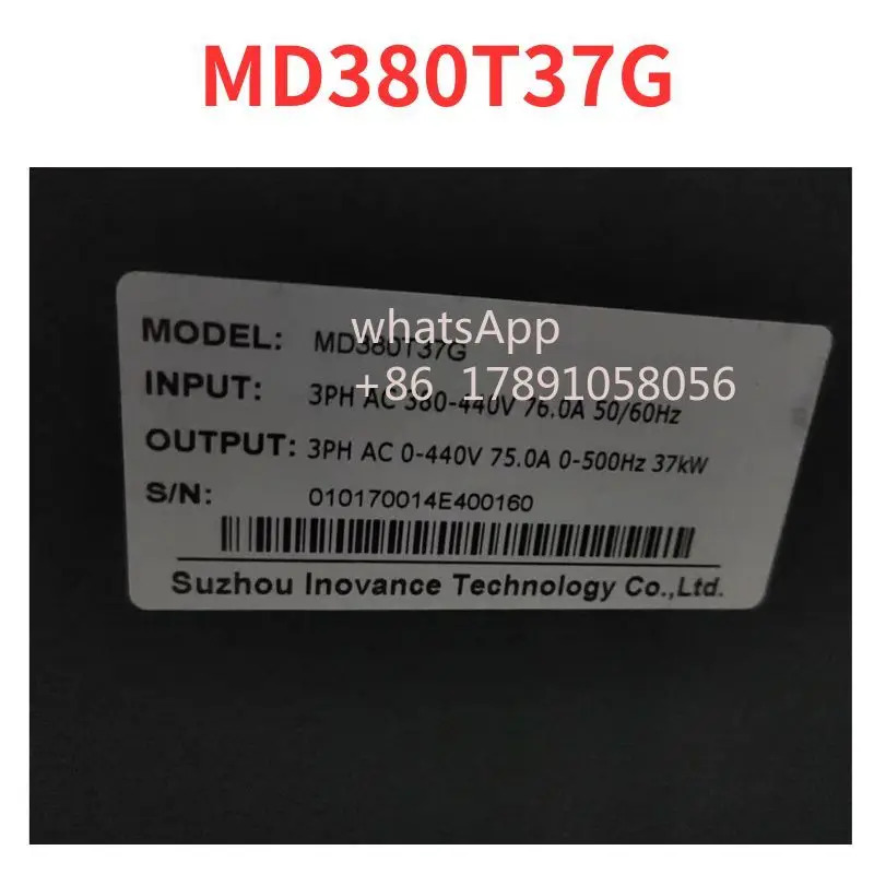 MD380T37G 주파수 변환기 리퍼 완료