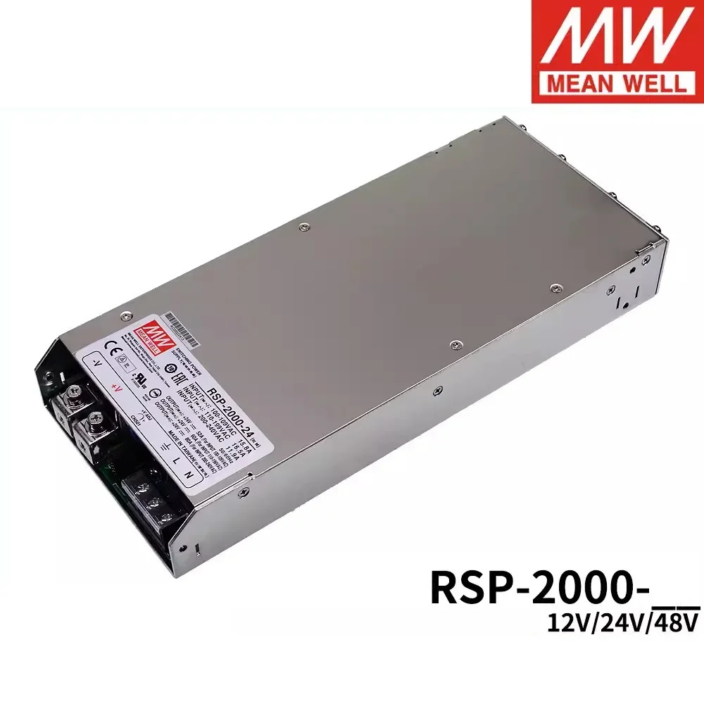 MEAN WELL RSP-2000-12 대만 MW 고전력 스위칭 전원공급장치 12V100A1200W RSP-2000