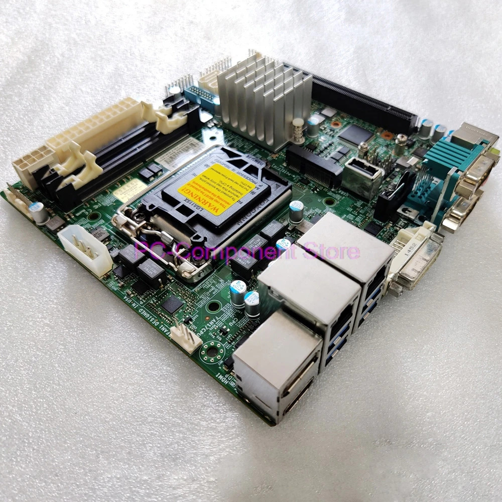 SuperMicro 서버 마더보드단일 채널 LGA1151 Q170 Mini-ITX 소형 보드 X11SSV-Q