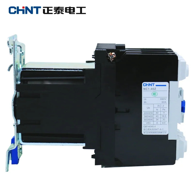CHINT NC1-4011Z 레일 마운트 접촉기 산업전기 DC 24V DC36V DC48V DC110V DC220V NC1-4011 LC1