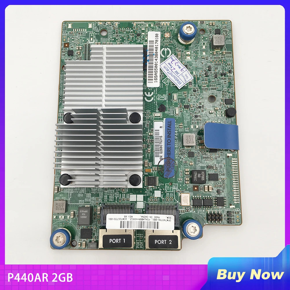 P440AR 미니 SAS 어댑터 2G 749796 -001 726738 hp호환 DL360 Gen9 Dl388 Gen9용