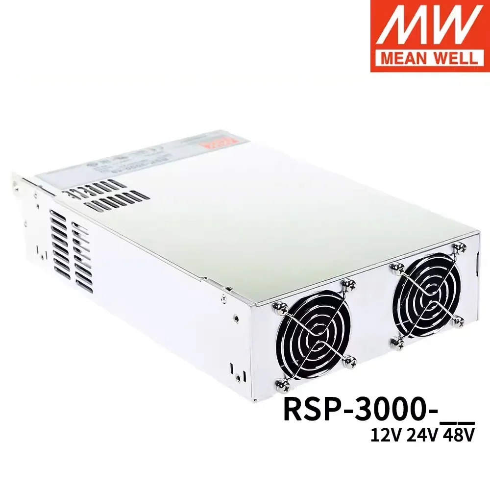 MEAN WELL RSP-3000-24V 고전력 DC 스위칭 전원공급장치 3000W125A 병렬로 조정 RSP-3000